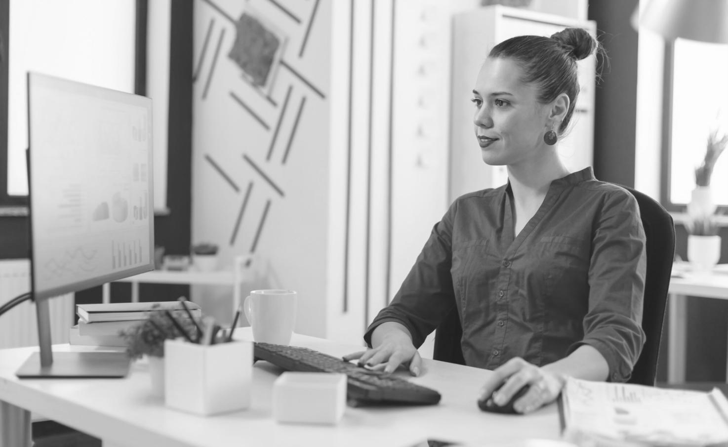 Network management training equipment and setup showing practical learning environment